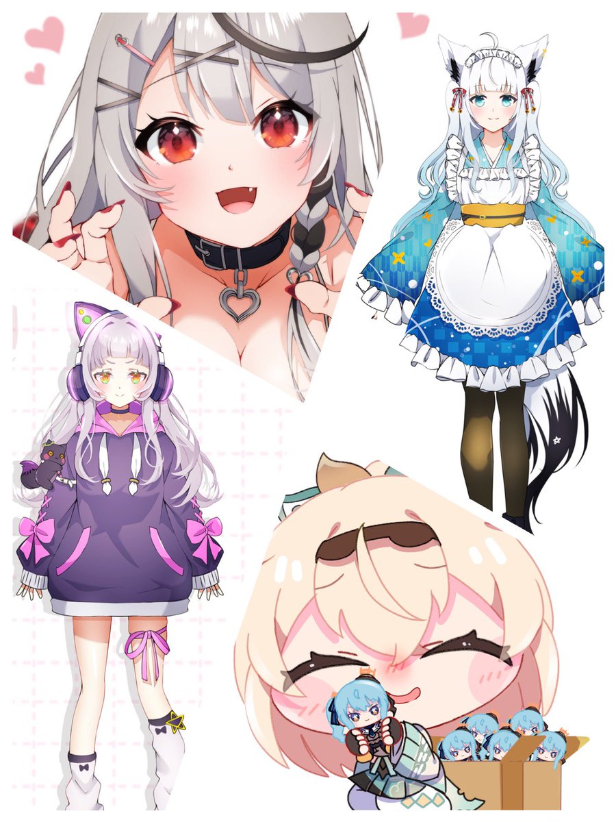 #今月描いた絵を晒そう
来月もよろしくです!!! 