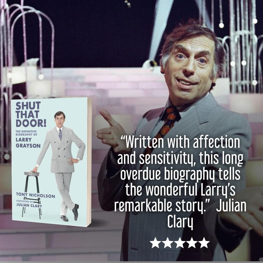Great Northern Books (@gnbooksuk) on Twitter photo Happy Birthday 🥳 to #LarryGrayson
Want to learn more about his life?
Check out <a href="/tonynicholson52/">Tony Nicholson</a> Biography - Shut That Door! by visiting our website: gnbooks.co.uk
#comedy #shutthatdoor #books #birthday Happy Birthday 🥳 to #LarryGrayson
Want to learn more about his life?
Check out <a href="/tonynicholson52/">Tony Nicholson</a> Biography - Shut That Door! by visiting our website: gnbooks.co.uk
#comedy #shutthatdoor #books #birthday