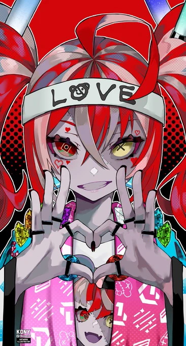 『 I LOVE HOLOLIVE 』#graveyART #OllieNewDrip 