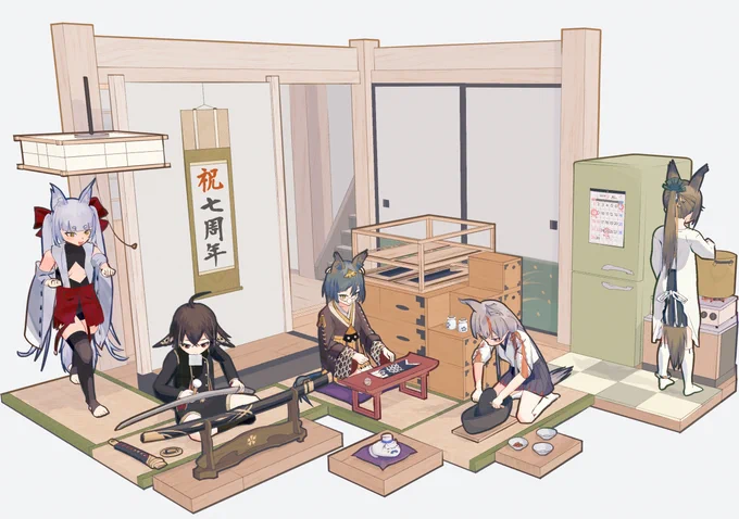 あっぱれあっぱれー#アズレン7周年アート 