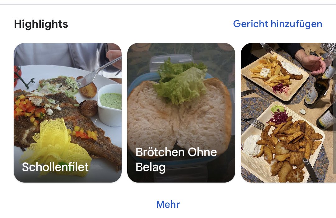wir fahren heute in den urlaub und ich freue mich schon auf die lokalen spezialitäten