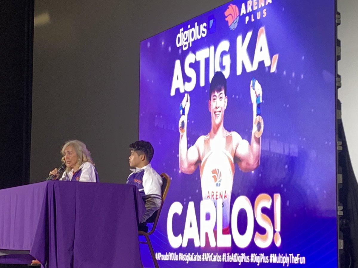 arenaplusph's tweet photo. Definitely I will compete sa SEA games!
-Carlos Yulo
#AProudOfYOUlo #LifeAtDigiPlus #ArenaPlus #AstigSaSports #APirCarlos https://t.co/KgjUEwPD3K