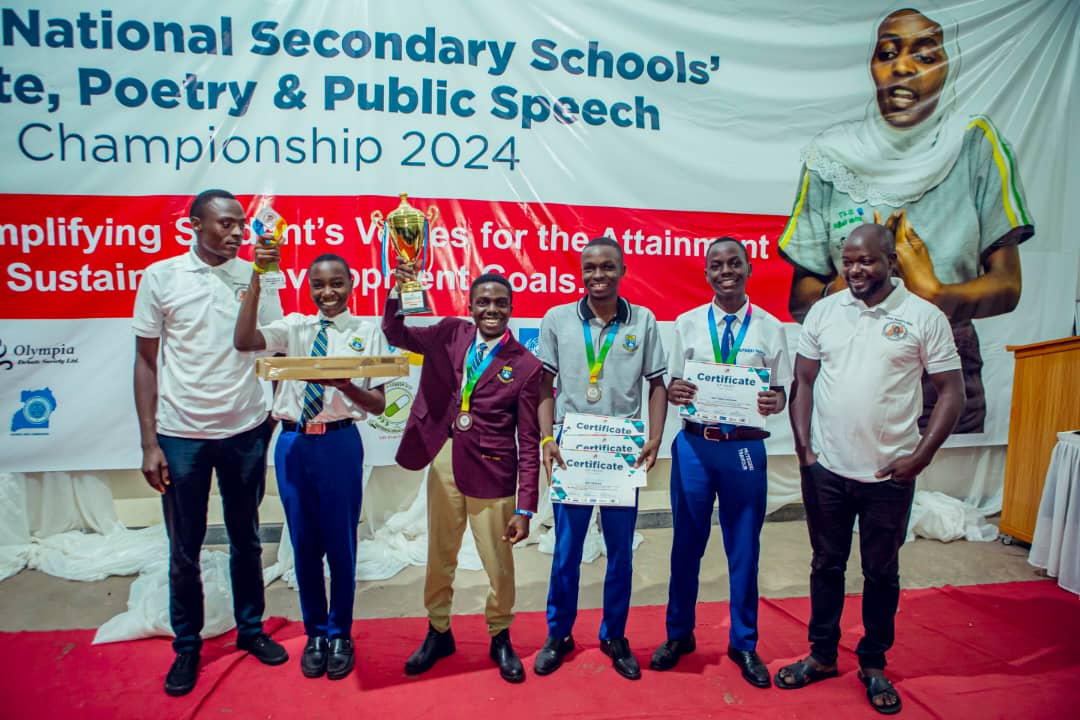 baptisthighsch's tweet photo. Baptist High School Debate team emerged 3r Run up, and , Semi finalist in Public Speech represented by Mutegeki Travor S.3.
Niwamanya Newton S.3 wins the Debate 'Ballon d'Or' as the Best Debater of the tournament.
Semugabi Kevin Ralph S.6 came 2nd Ssentongo Lennon 13th https://t.co/9odt3N2HQY