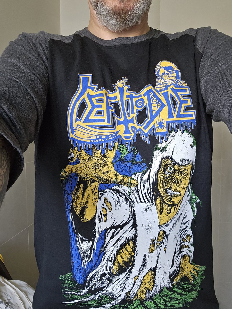 Astrith81's tweet image. Well, so I got two tee's 😅
#LeftToDie