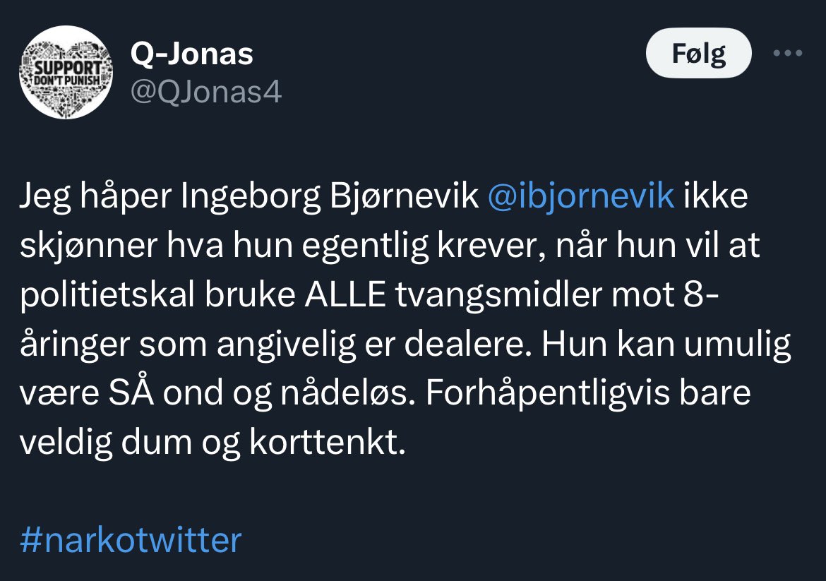 Ingeborg Bjørnevik tweet media