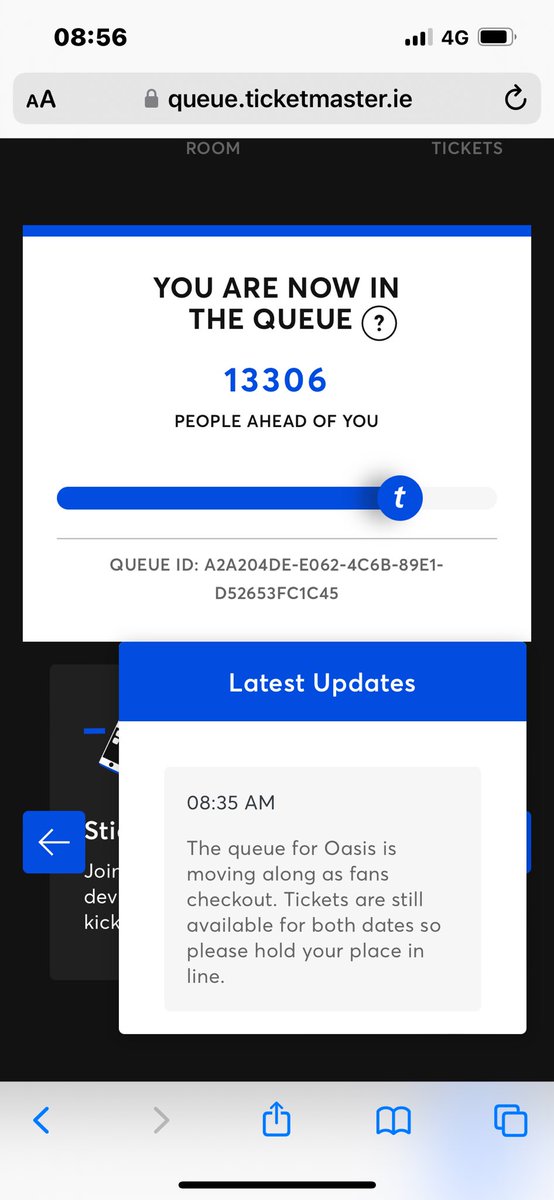 christopher_268's tweet photo. @TicketmasterIre @oasis Was literally in the Que for 55 minutes then this happened? https://t.co/yO9Pv7FtBC