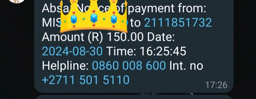 Thank you for your donation ❤️
#ThabangMazibuko
PROJECT T23