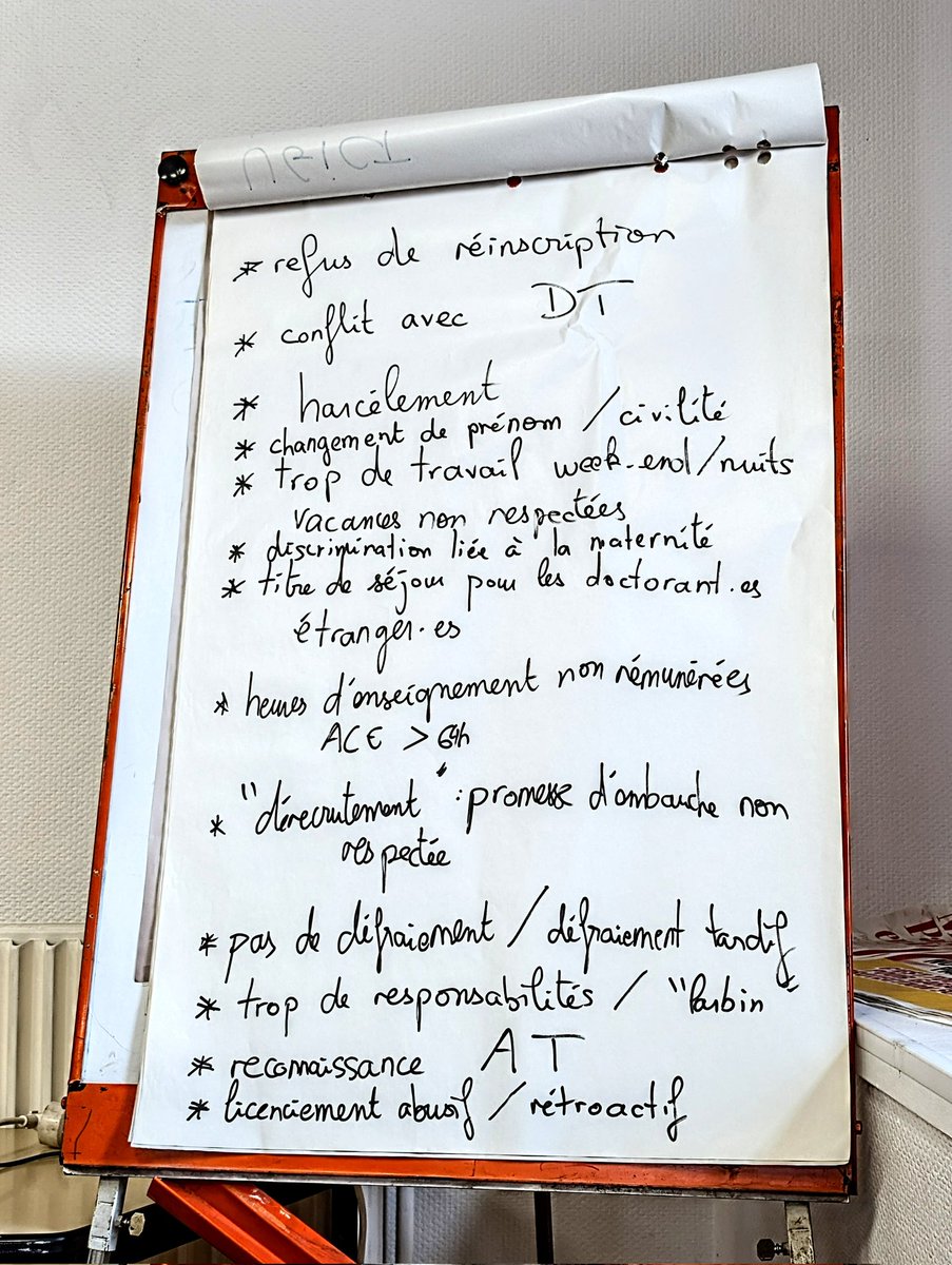 DoctorantCgtSup's tweet photo. Un aperçu rapide des situations auxquelles sont confronté·es les doctorant·es. https://t.co/eh5fK1xdAK