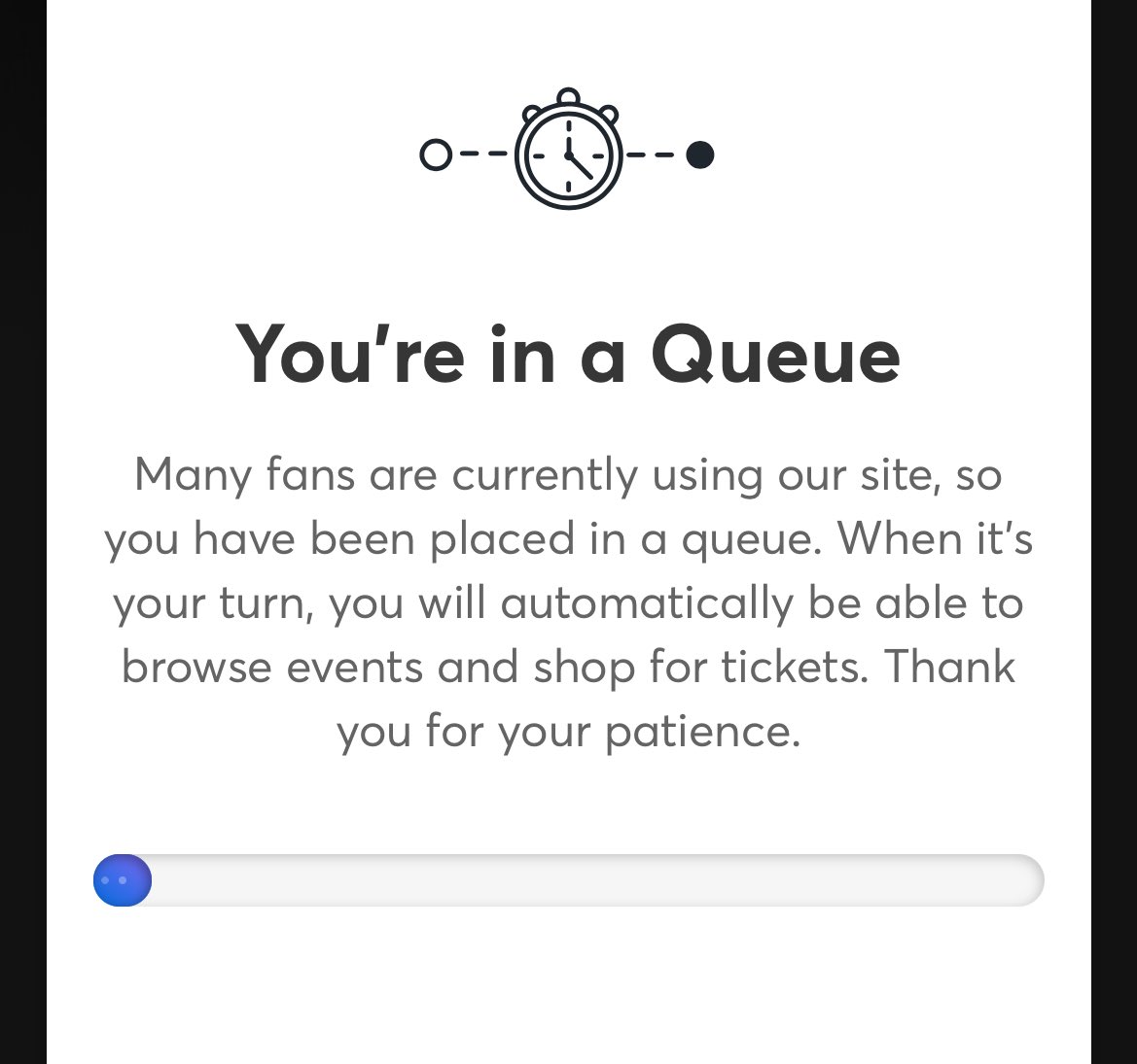 Starting to look back fondly on the lovely easy unstressful process of getting Glastonbury tickets 😂