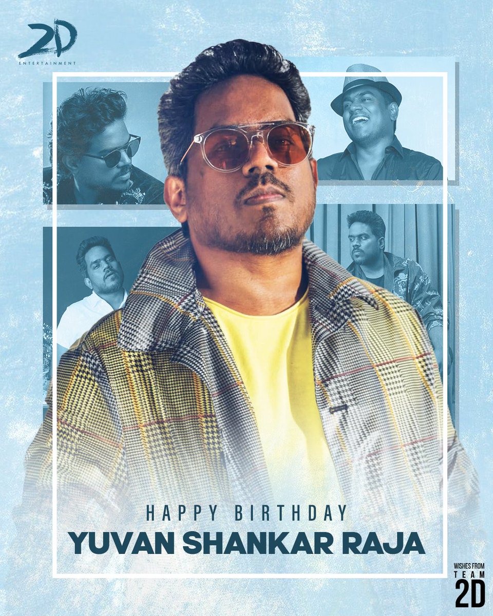 2D Entertainment (@2d_entpvtltd) on Twitter photo Happy birthday to the virtuoso <a href="/thisisysr/">Raja yuvan</a> 🔥
Your melodies have defined generations and etched a permanent place in our hearts. Wishing you a rocking year ahead with lots of chartbuster songs 🎆
#HBDYuvanShankarRaja Happy birthday to the virtuoso <a href="/thisisysr/">Raja yuvan</a> 🔥
Your melodies have defined generations and etched a permanent place in our hearts. Wishing you a rocking year ahead with lots of chartbuster songs 🎆
#HBDYuvanShankarRaja