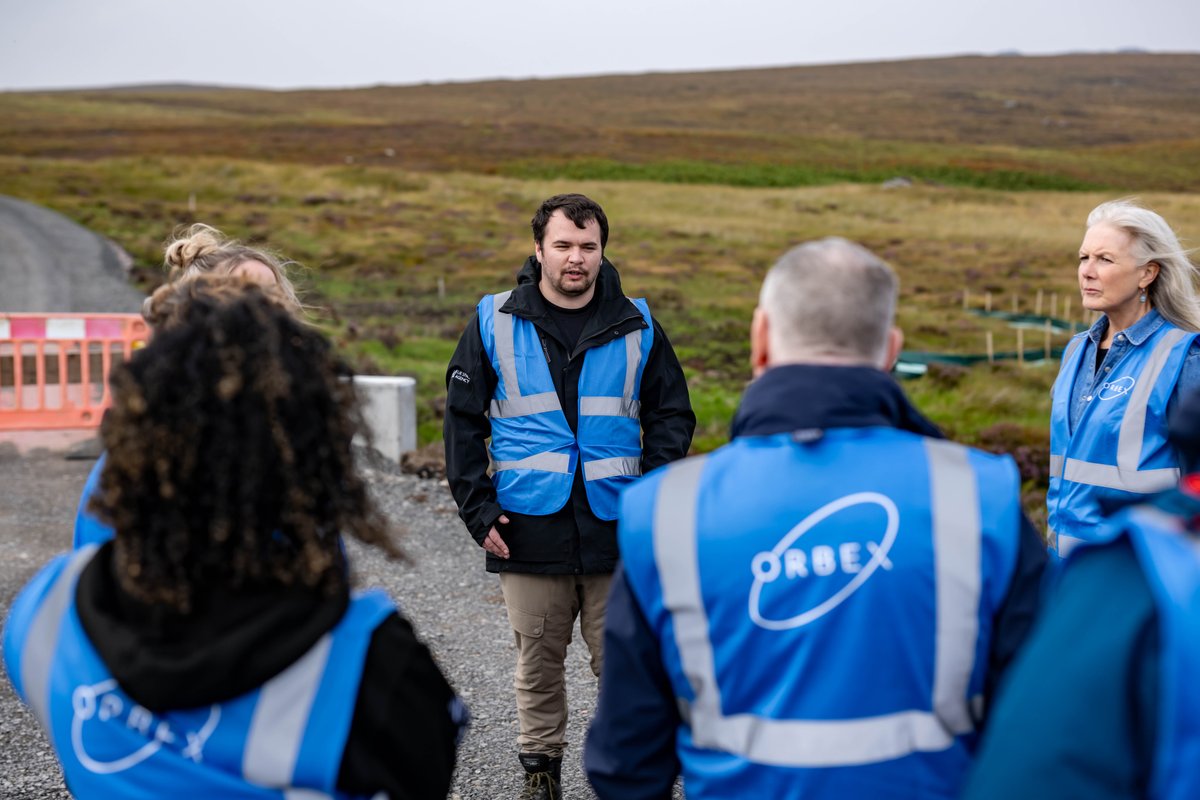 orbexspace's tweet photo. We had a brilliant first day at our Spaceport Open Days!

We welcomed local school children and community groups to our exhibition at the Kyle Centre in Tongue and gave them a tour of the Sutherland Spaceport site.

#journeytolaunch #communityengagement  #STEMeduction https://t.co/7UmCWpwbSE