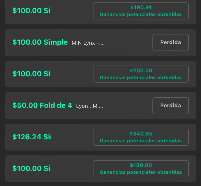 Michael_x20's tweet photo. @chavitobienenx Faltaron los Lynx para sacar la derecha y el parlay pero nos fuimos verdes otro día 

Tarde pero cumpliendo 🫡 https://t.co/cW7P9ppmqN
