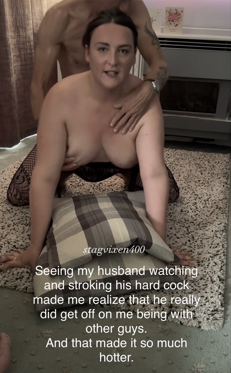 It’s as big a turn on as being balls deep in you myself, vixen.
Knowing that our guests are helping me give you extra sexual pleasure, with the added bonus of them filling you with their seed…
#stagvixen400 #hotwife #bareback #creampie #risk