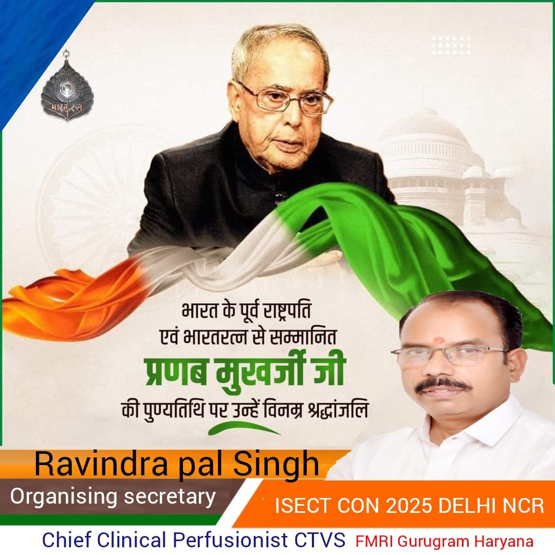 Ravindrapals20's tweet photo. Humble tribute to Pranab Mukherjee, a humble and hard-working personality, dynamic speaker, former President of India and Bharat Ratna awardee, on his death anniversary. 
#ISECTCON2025DELHINCR https://t.co/WHKB6Z9b24