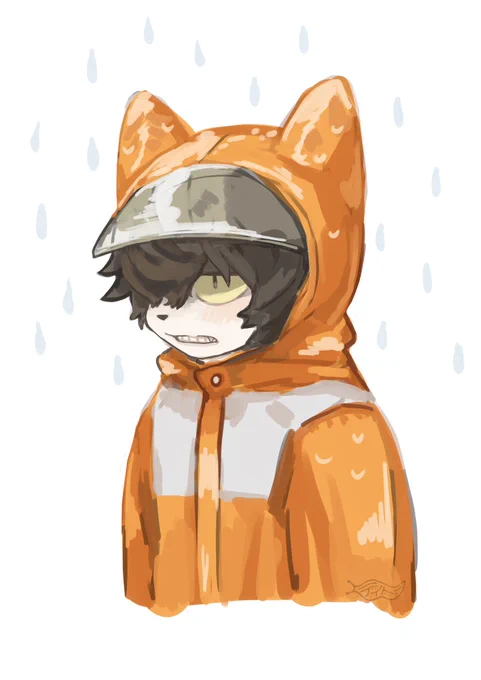 雨合羽 