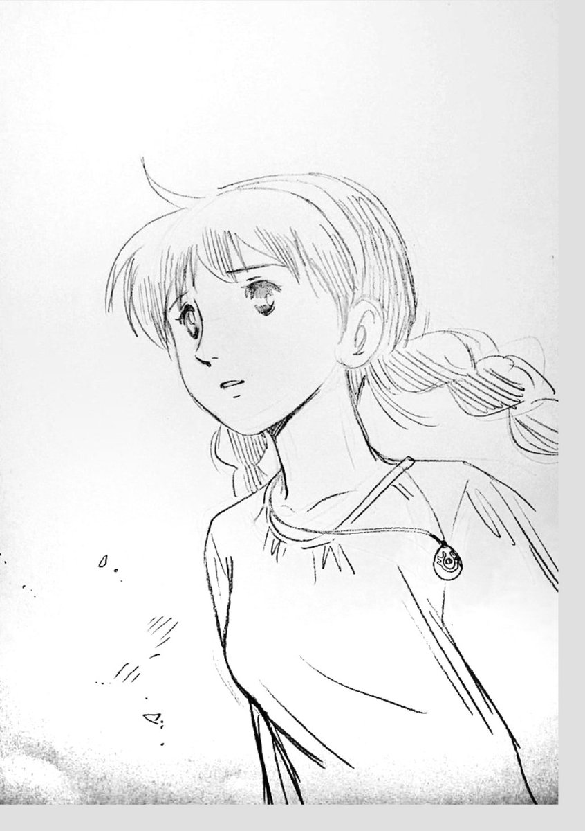 前に描いたシータを
自動着彩させてみた。

淡く仕上げるの難しい。 