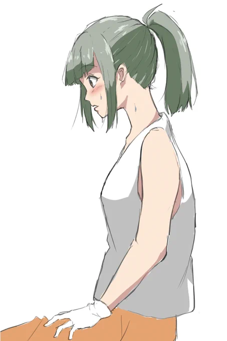 #これを見た人は横顔の画像を貼れ 