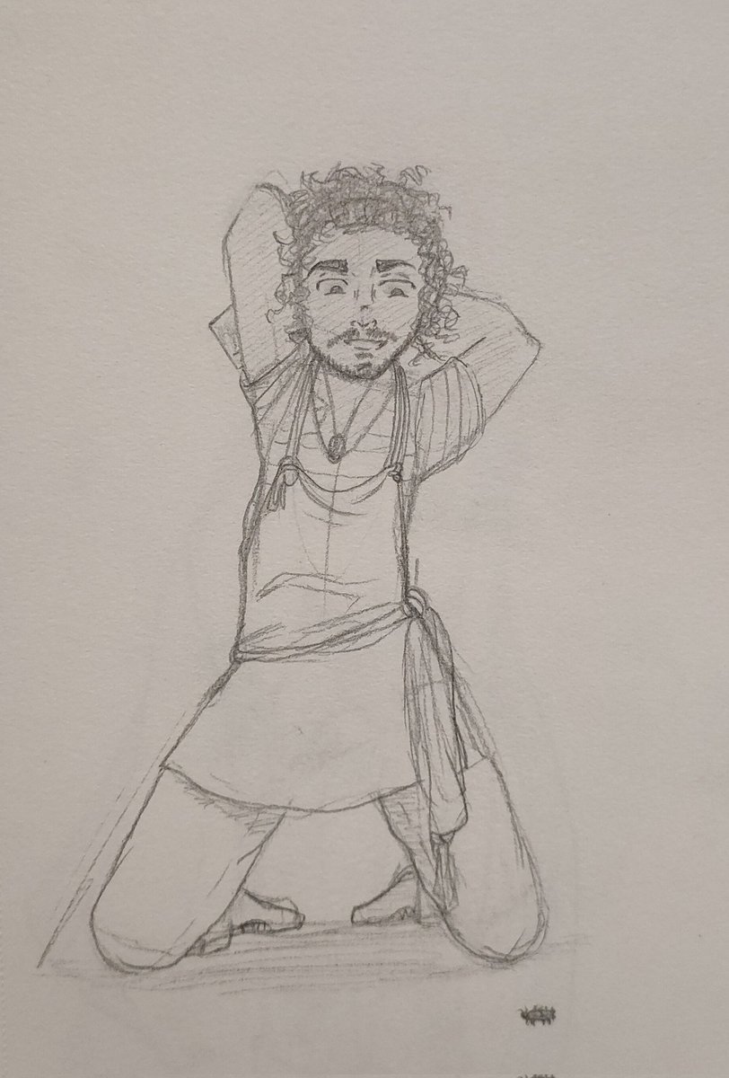 FandomInAMess's tweet image. Little sketch of #Roachofmd  🪳🏴‍☠️

#OurFlagMeansDeath #OFMDRoach #ofmdart #tradart