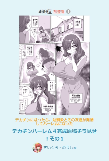 昨晩pixivに投稿したイラストが、
漫画デイリーランキング
ルーキーランキング
漫画ルーキーランキング
にランクインしました!ありがとうございます!!
漫画描くの頑張りますので、よろしくお願いします!! 