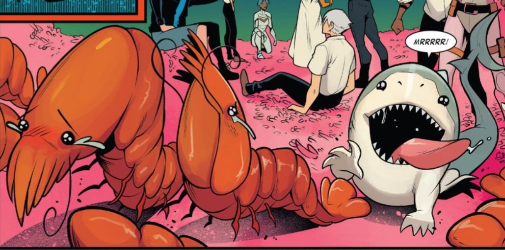 That said, the visit to that weird gross shrimp dimension for Jeff's birthday is still on