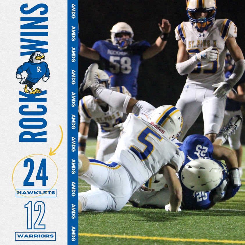 Rockhurst Hawklets Football tweet media