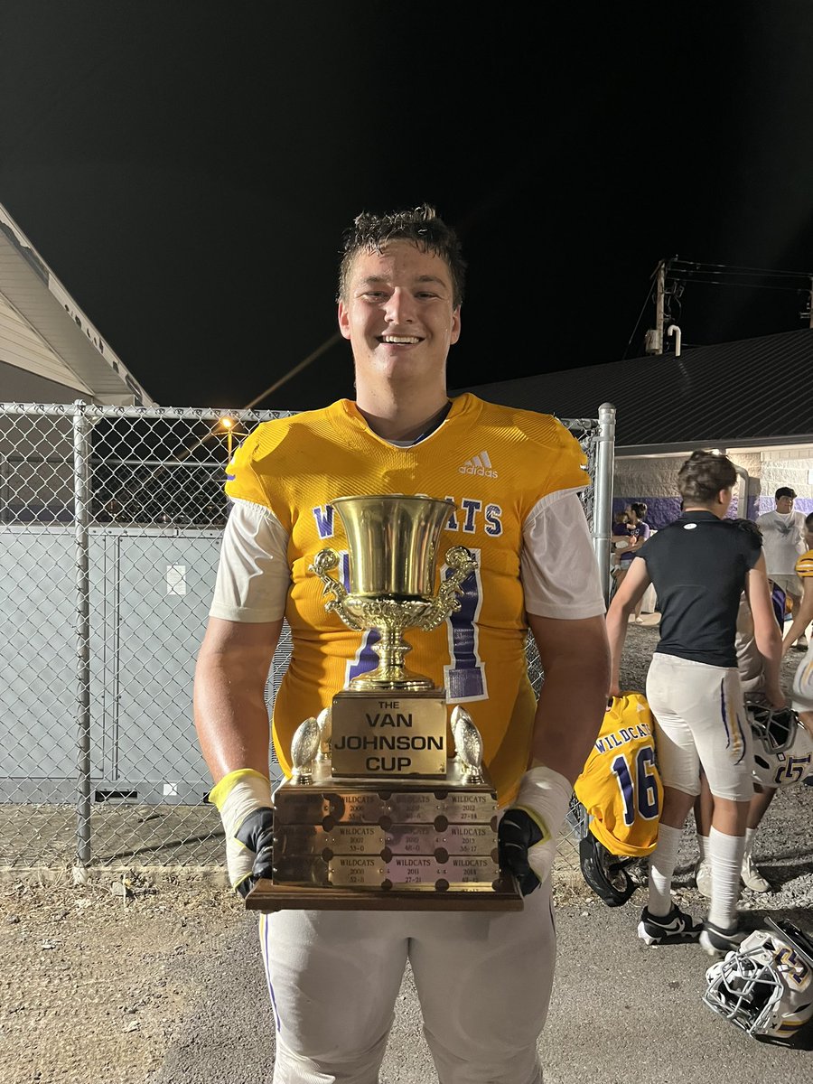 Huge win tonight over Loretto HS
Took back the beautiful Van Johnson Cup