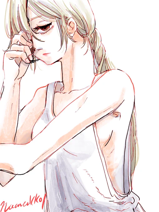 #今月かいた絵を晒す 夏なので水着を描いたり作ったり 