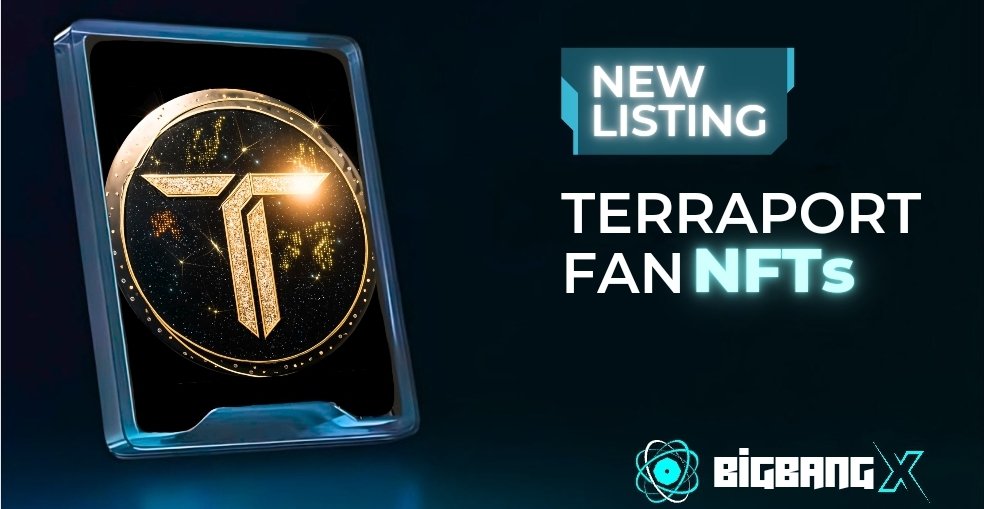 bigbangplatform's tweet photo. 🚨NEW LISTING🚨
- Terraport Fan NFT Coin -
by @Crypto_X_Magnet
Aim to 100% burn $TERRA
Payment support:
🔹️TERRA-LUNC -SUUN
Mint page https://t.co/ZFVgseVaWB
Only on https://t.co/bhz3xsbyw6
#lunc #terra #suun #NFT https://t.co/iEL2MYpK5l