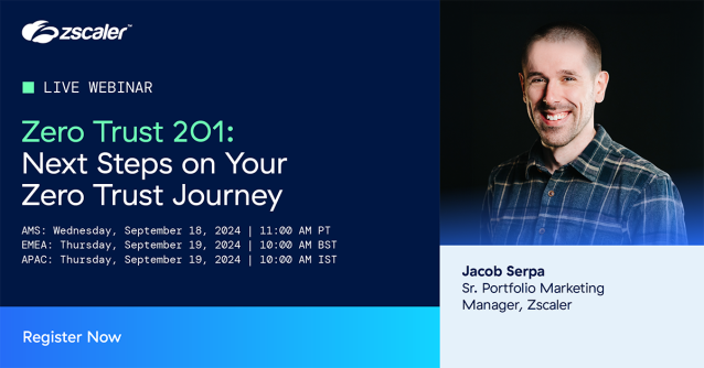 ismaileceonnet's tweet photo. Take the next steps in your Zero Trust journey with Zscaler. Join our webinar to uncover key use cases and confidently map out your Zero Trust strategy. https://t.co/WTYze218I2 https://t.co/0plQqZUdfJ
