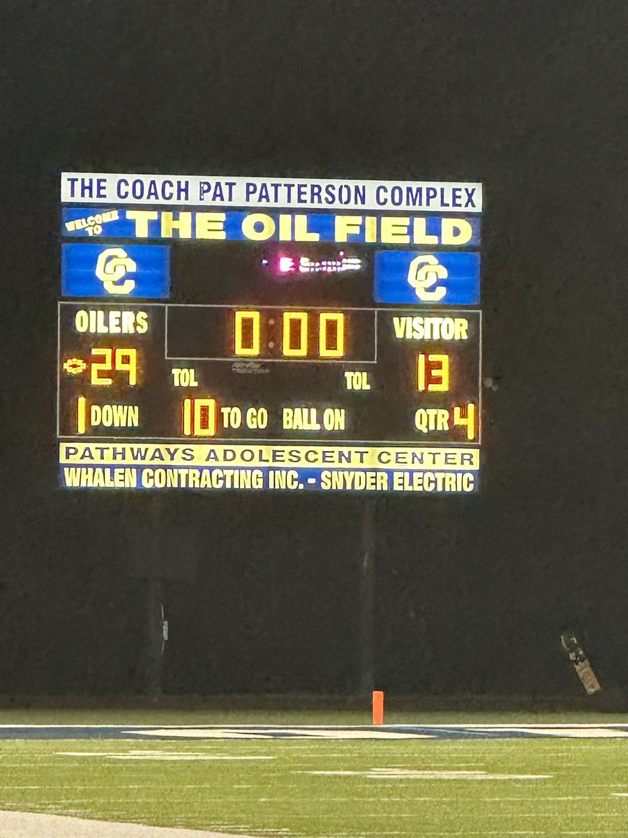 Oilers over Mercyhurst Prep in a late one 11:02 pm finish after a 1:30 delay to start the game. #ocproud