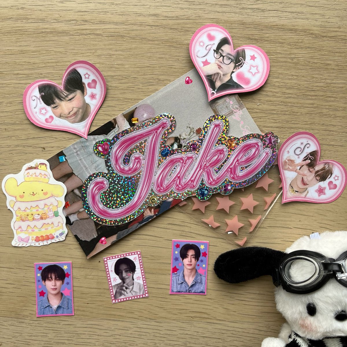 enhafyp's tweet image. #clovermails 📮

( 💬 ) helllo @82five ! my jake salmonto sticker finally arrived ♡ thank you so much for the freebies will definitely use these stickers on my ipad too, lovely transacting with you ◡̈

#from825