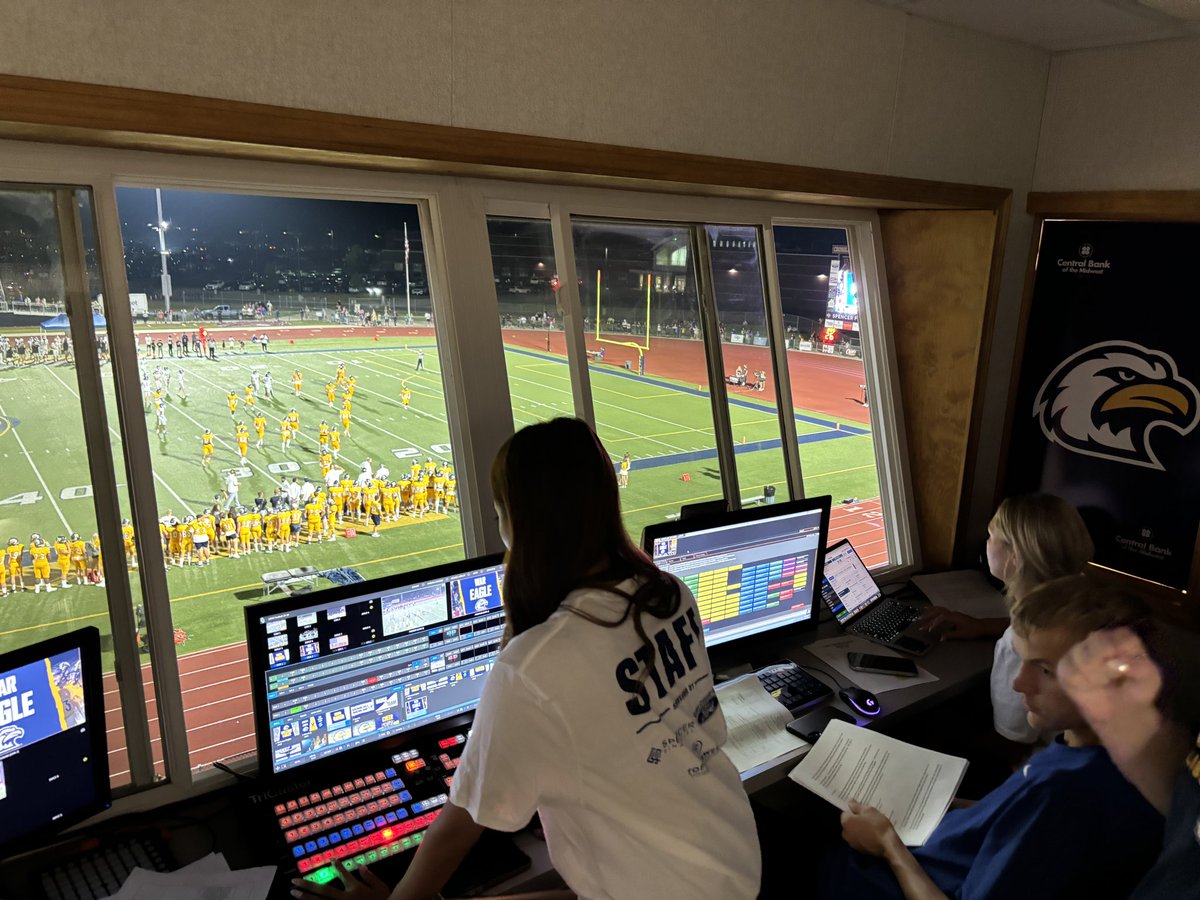 LNEaglePride's tweet photo. Special thanks to @LNHSports and @KNET_News tonight! 

These student-led programs do an incredible job showcasing our Eagles. 

Sports marketing brings the energy for the fans in attendance and KNET runs a professional level broadcast for our fans at home or on the road. https://t.co/XTxuFWp3Qx