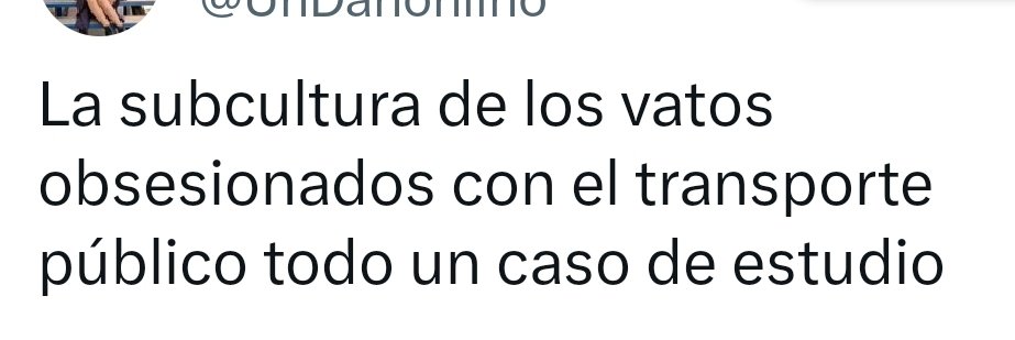 Después de que uno entiende cómo tu capacidad de movilizarte afecta directamente tu acceso a educación, trabajo, cultura etc.

Y de cómo nuestra pésima redistribución del gasto público prioriza a los más privilegiados ignorando completo al grueso qué viajamos en transporte