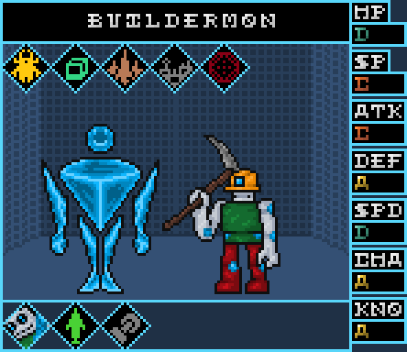WesleysBox's tweet photo. >>Buildermon
●Level: Champion
●Attribute: Data
●Element: Earth
●Family: Metal Empire
●Special Move: Brick Break

"Construction workers driven by an in-built desire to influence and build upon the world around them. Inspired by #Roblox"
#Digimon #Digifake #Fandigimon #OC https://t.co/pUY6aWi2r3