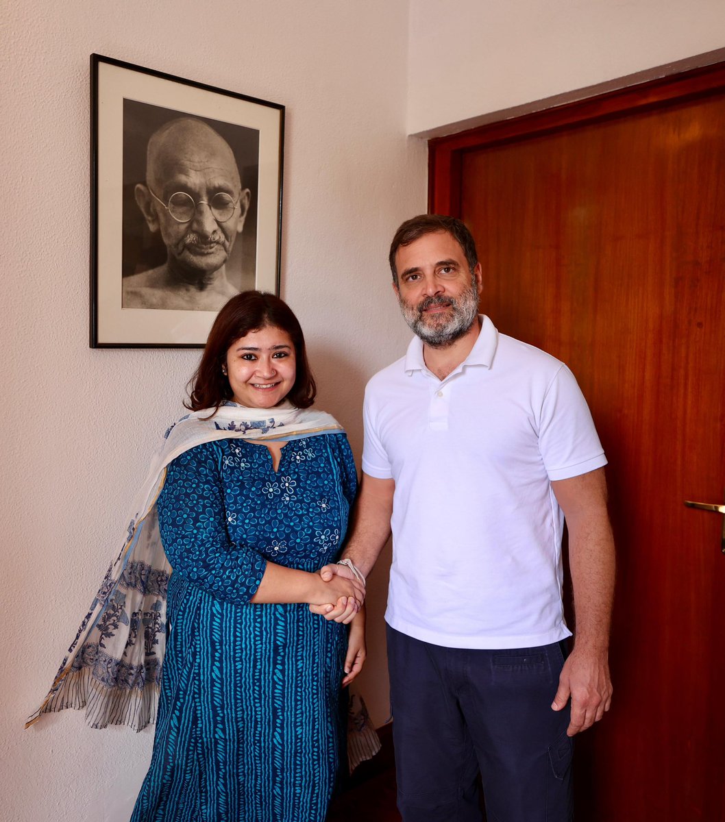 RuchiraC's tweet image. Humbled and grateful to the Party leadership for recognising my work and entrusting me with this responsibility as AICC Secretary.

A big thank you to Congress President @kharge ji, CPP chairperson Smt Sonia Gandhi ji, LoP @RahulGandhi ji, GS @priyankagandhi ji, GS Organisation…