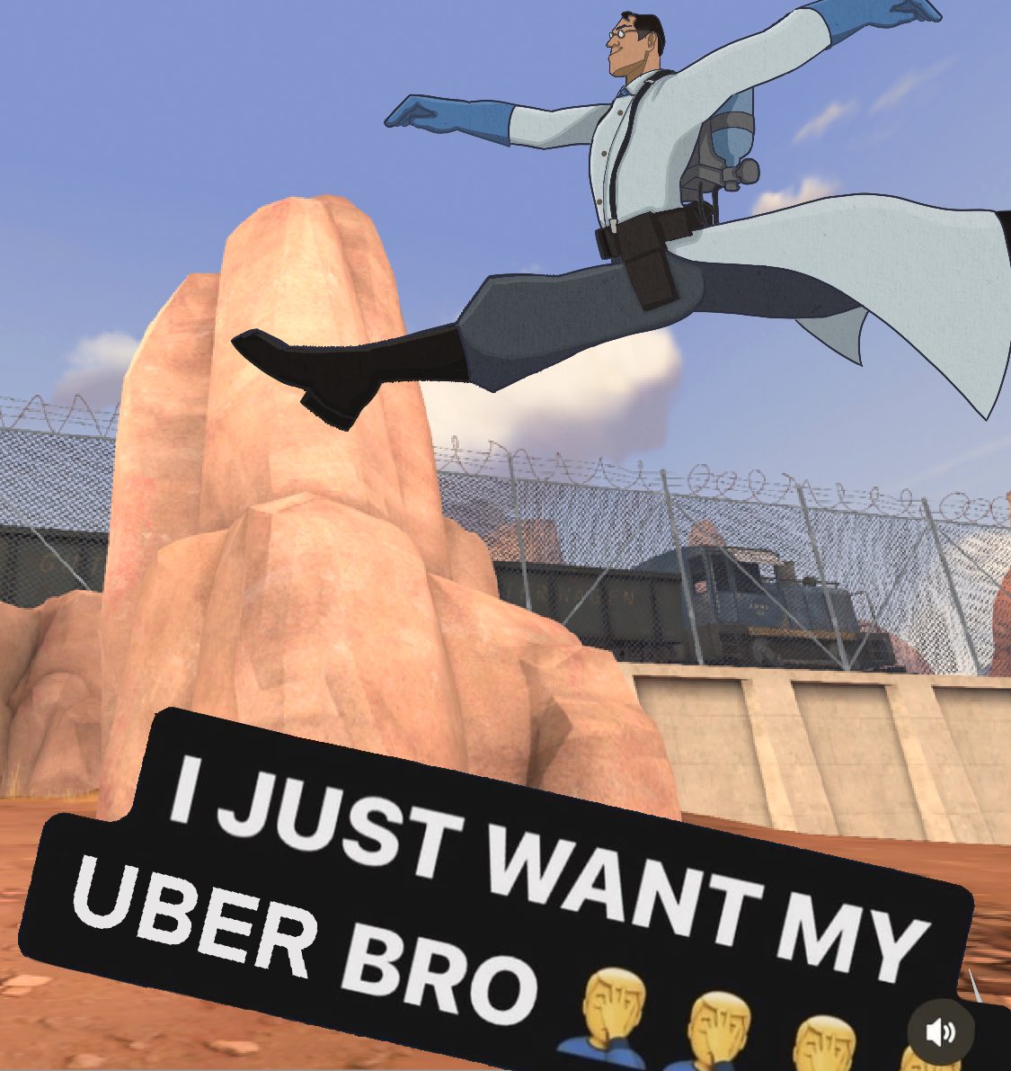 ANGELICFANGZ's tweet photo. look at my medic bruh cant have shit in badwater 😭 #tf2 https://t.co/OntMuygLJa