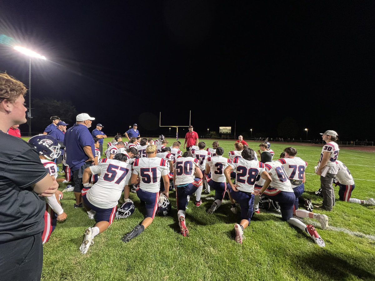 Final: Rancho Cotate 40, Ukiah 22

Cougars’ roll to a big season-opening win behind defense, special teams and a huge night from Gio Martinez (216 rushing yards, 2TDs, 98-yard KO return TD). #PDPreps