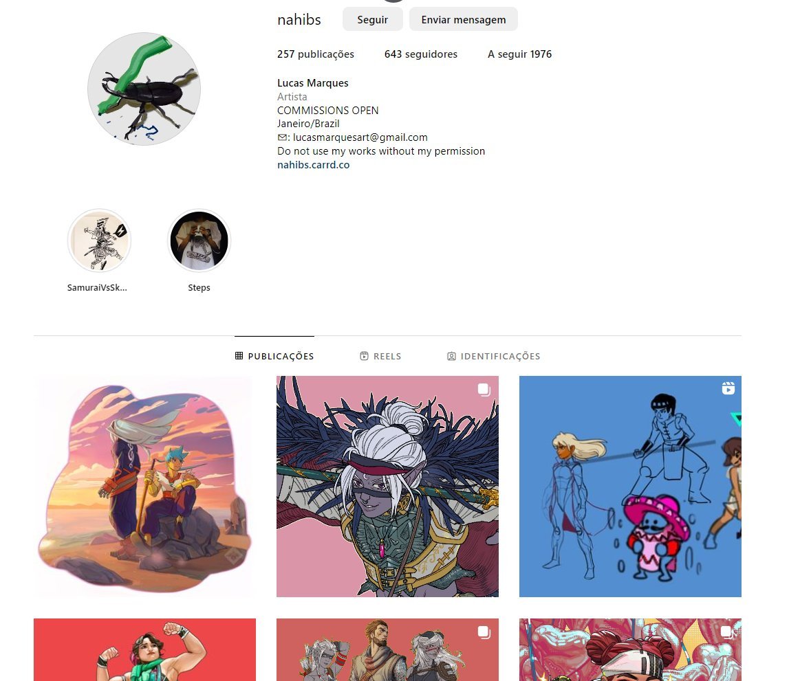 Apparently Twitter will be banned in Brazil, if you are interested in following my work I will leave some links in case you can still see my profile!

nahibs.carrd.co 
instagram.com/nahibs