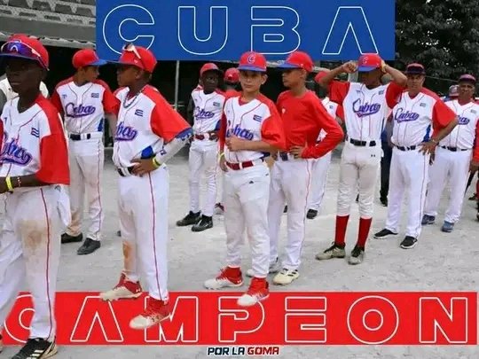 Maykeltg's tweet photo. Equipo #Cuba 🇨🇺 U12 CAMPEÓN del Torneo Panamericano de República Dominicana.
Los #PequeñosCampeones ganaron el título de ese evento de manera invicta, y muestran credenciales, para el Panamericano de la categoría, donde por supuesto habrá más rigor.
#CubaEsDeporte
#Baseball2024 https://t.co/E2TtourluQ
