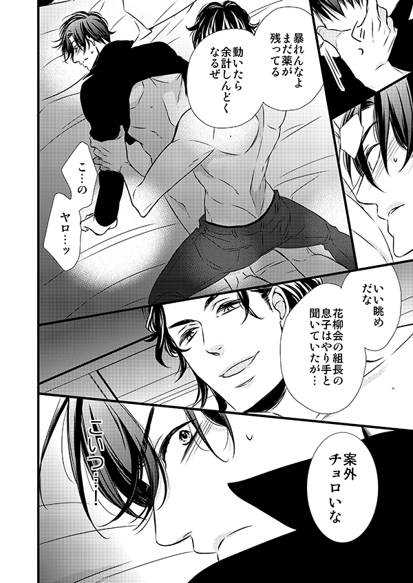 イタリアから来たマフィアに口説かれるヤクザの話(6/9)
#創作BL
#商業BL
#美しき獣は今夜も牙をむく 