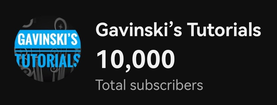 Gavinski’s Tutorials (iOS Music) tweet media