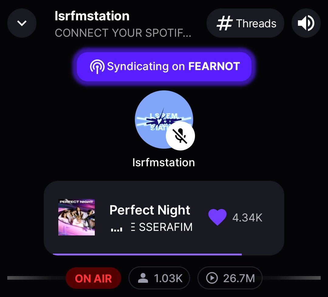 Thank you, FEARNOTs 🫡

Join us 🎧: share.stationhead.com/i1xodjz5cotr

#LE_SSERAFIM #르세라핌
#LE_SSERAFIM_CRAZY