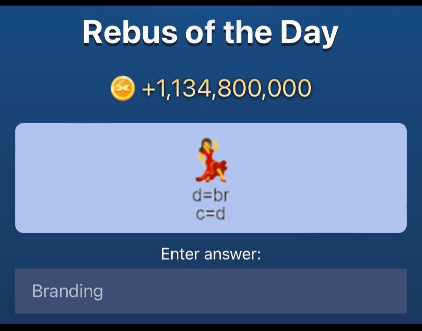 GhulamM47010990's tweet photo. #MuskEmpire #XEmpire Codes
π Combo: 31.08.2024
πΉ YouTube Episode 29 : 34329
πΉ YouTube Episode 30 : 64930
β
Riddle: Cryptography
β
Rebus: Branding
Join X Empire:
https://t.co/tO73kzbHFi
#Muskempire #Dailycombo #Muskcodes #Muskempirecodes #Muskdailycodes #Muskdailycombo https://t.co/xralcrR8A9