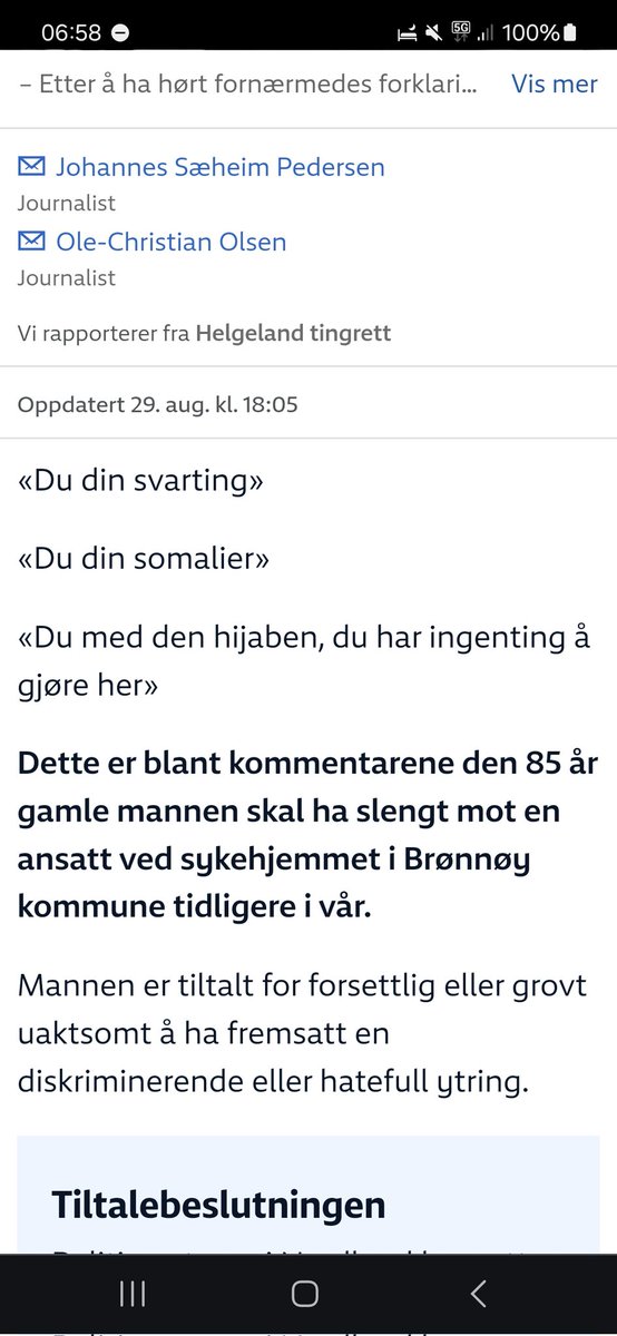 AndreasAasheim's tweet photo. @OleOestlid Se, kildekritikk, Ole! Slutt å bruke Dokument dått no og annet ræl. Les skikkelig journalistikk!

Mannen var ikke innlagt, han var på besøk der. Og, skal man få bryte loven fordi man er gammel?

https://t.co/yEguQaxvsi https://t.co/UcCV7YkZ6Y