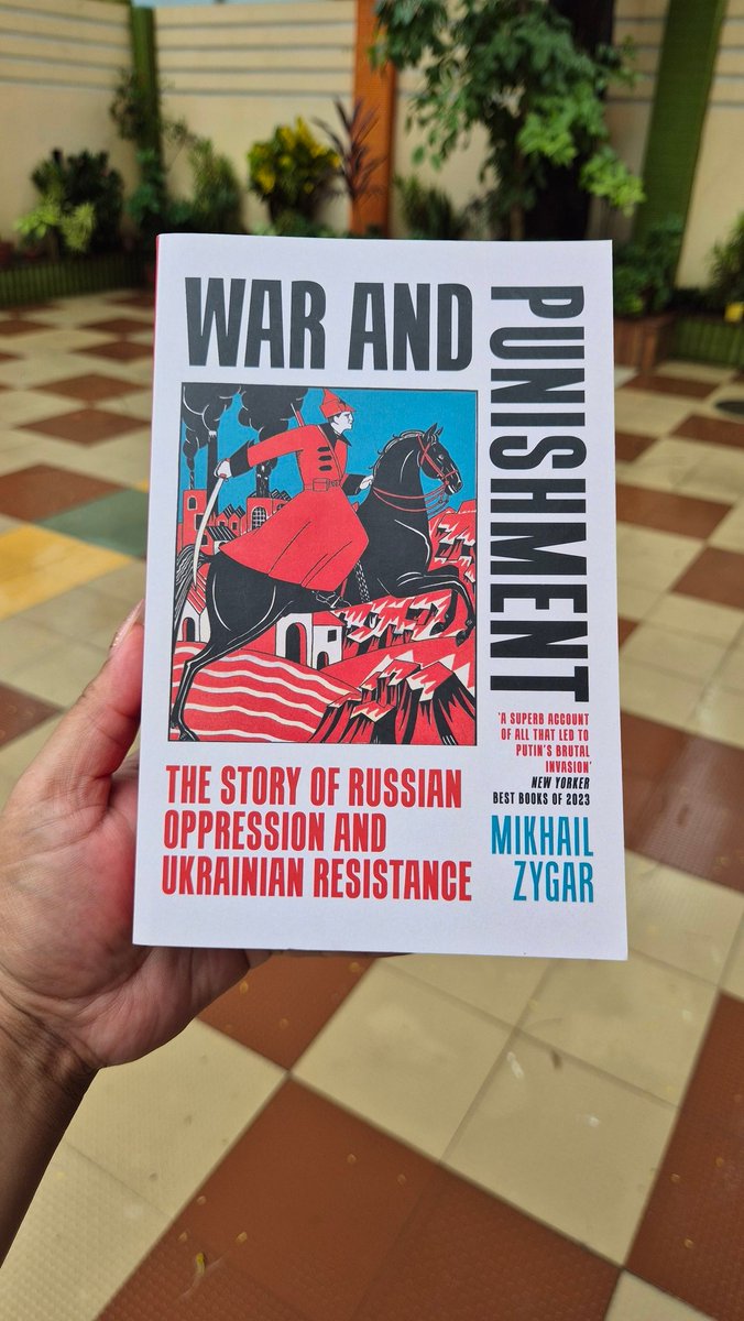 #StorytellerRecommends

By surveying the complex record of Russo-Ukrainian relations, War and Punishment reveals exactly how the largest nation on Earth lost its senses. This can't undo the past or transform the present, but sometimes it can shape the future.

DM us to order!