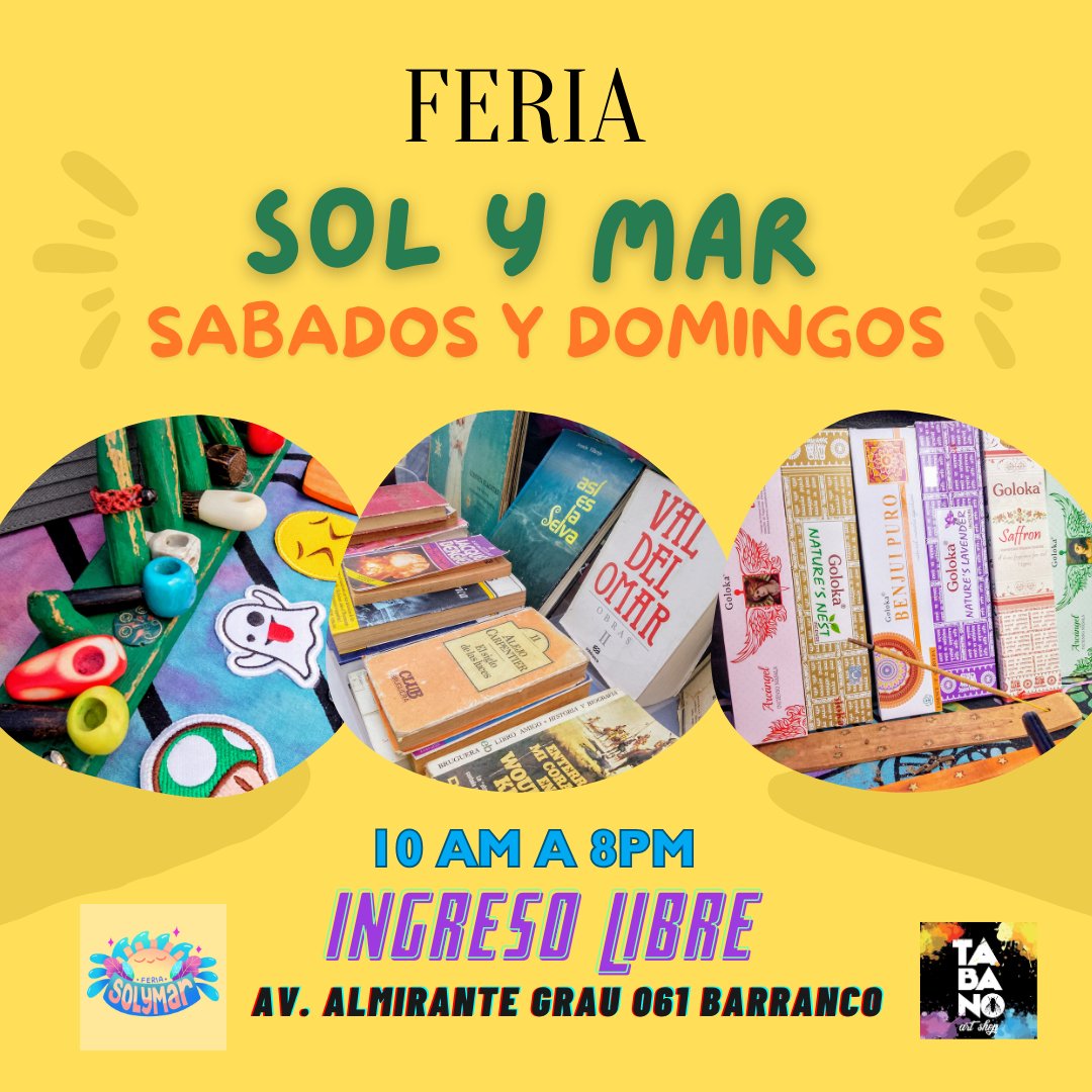 DjIzselektor's tweet photo. 🅳🅾🅼🅸🅽🅶🅾 1 :
𝕀ℤ 𝕪 𝕃𝕒 𝕙𝕠𝕣𝕒 𝟜:𝟚𝟘 en la Feria Solymar ᴄᴏɴ ʟᴏ ᴍᴇᴊᴏʀ ᴅᴇʟ ʀᴇɢɢᴀᴇ ᴇɴ ᴇꜱᴘᴀÑᴏʟ ᴇ ɪɴɢʟᴇꜱ ᴅᴇꜱᴅᴇ ʟᴀꜱ 4:20ᴘᴍ e
Av. Almirante Grau 061, Barranco
#pulseritas #pipas #inciensos #Libros #Vinilos #Cds #Dvds #stand74 #parches https://t.co/kOCbf1kvl8