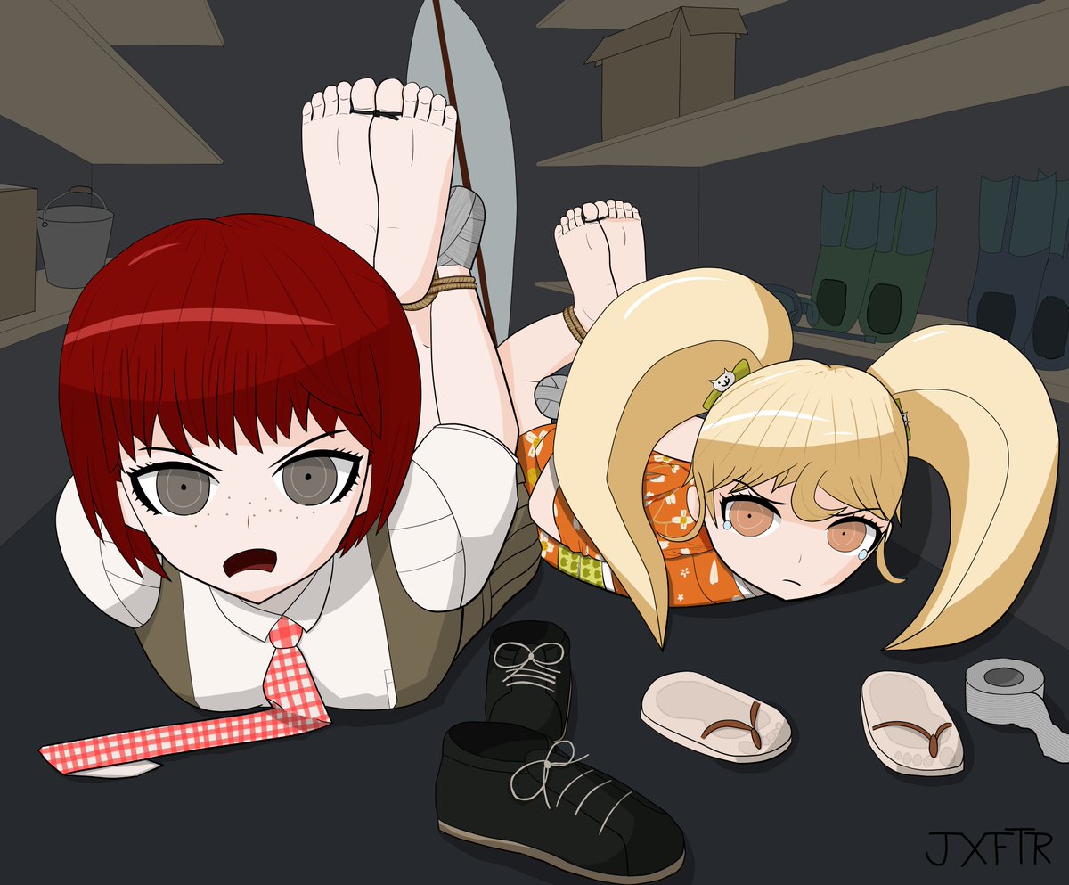 Mahiru and Hiyoko 😏
