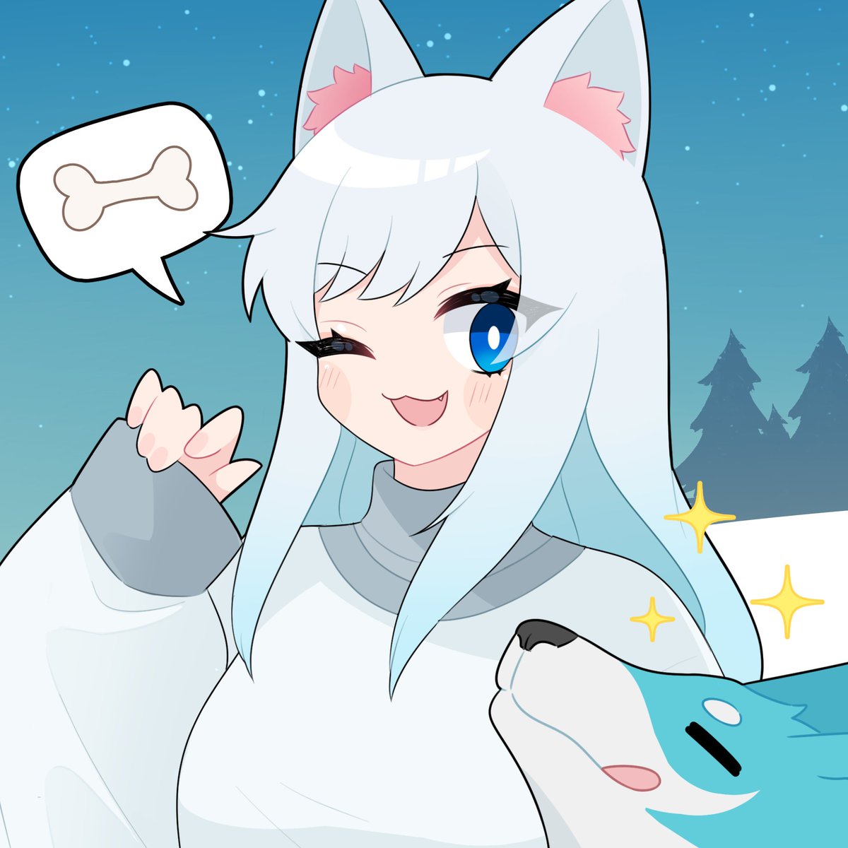 Icywolfgirl090's tweet image. Just vibing with wolfie on this fine morning!!~~

What are you up too? 

Did you get some good sleep? 

How was your weekend?

@_simiproblem #icywolffanart #suprise #VGen