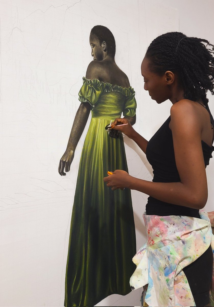 Dameart_'s tweet photo. When I paint       |      What I paint https://t.co/hSf3NAMlkR