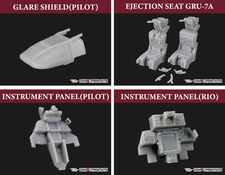 DecalsDxm's tweet photo. Coming soon
Part #1 - 3D printed conversion set for 1/48 TAMIYA F-14D to F-14B(late 1990s)
#F14B #CONVERSIONSET #TAMIYA https://t.co/J7ZejAnVdK